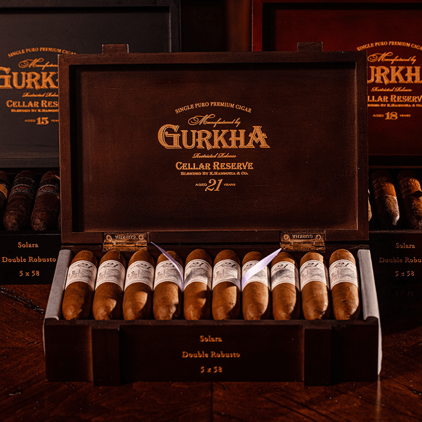 Gurkha Cellar Reserve 21y Solara Double Robusto